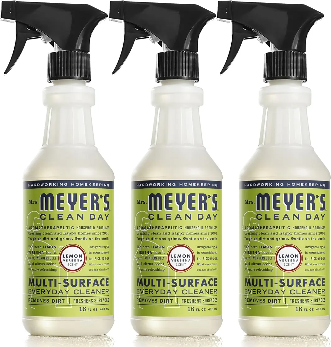 Mrs. Meyer's All-Purpose Cleaner Spray, Lemon Verbena, 16 fl. oz - Pack of 3