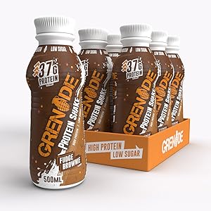 fudge brownie 500ml x 6 Protein Shake